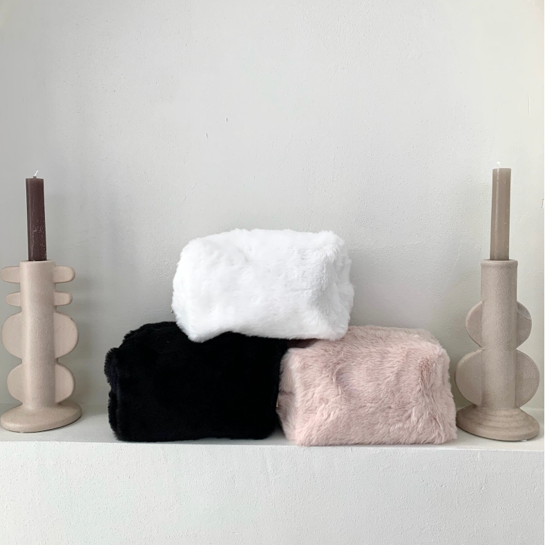 Trousse fausse fourrure